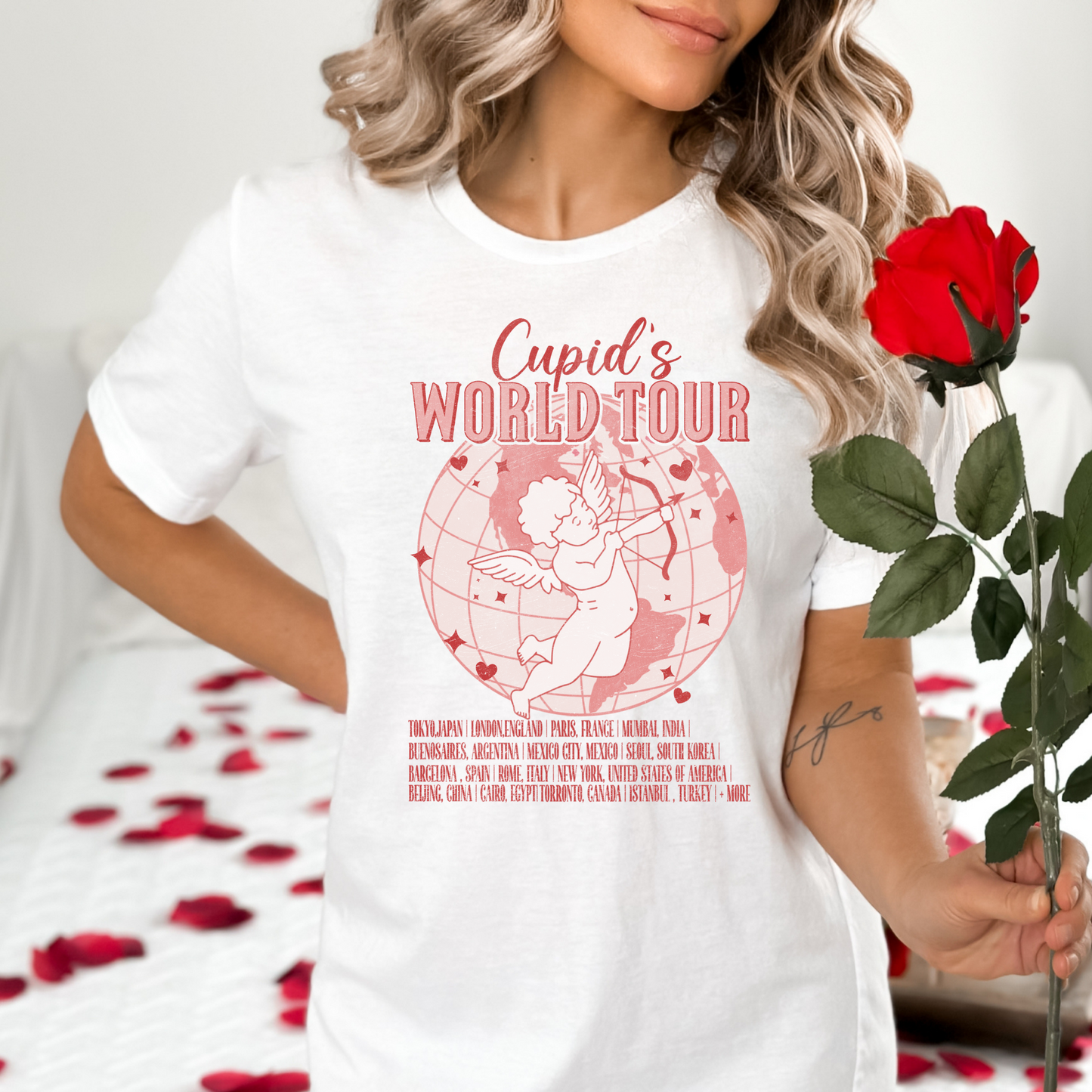 Cupids World Tour Full Color DTF Transfer