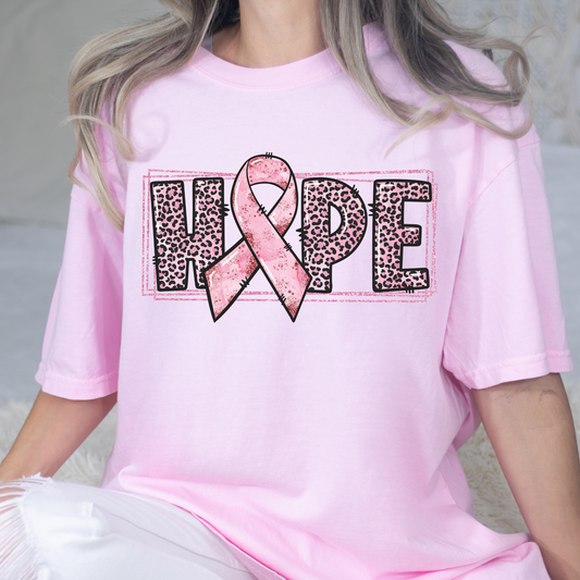 Hope Breast Cancer Awareness Full Color DTF Transfers