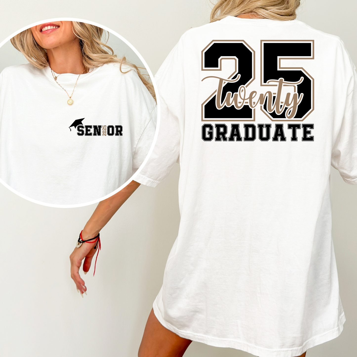 Senior 2025 Graduate Full Color DTF Transfer