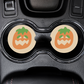 Halloween Sugar Cookie Inspired Set of 2 Coasters (Neoprene)