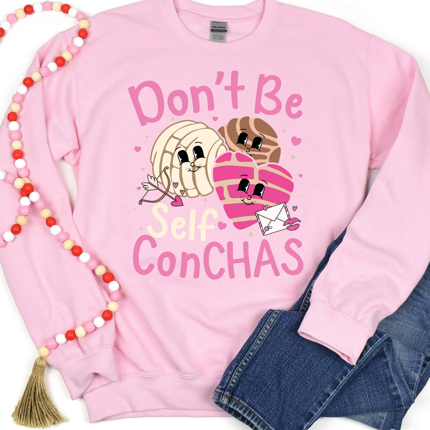 Don't Be Self ConCHAS  Full Color DTF Transfer