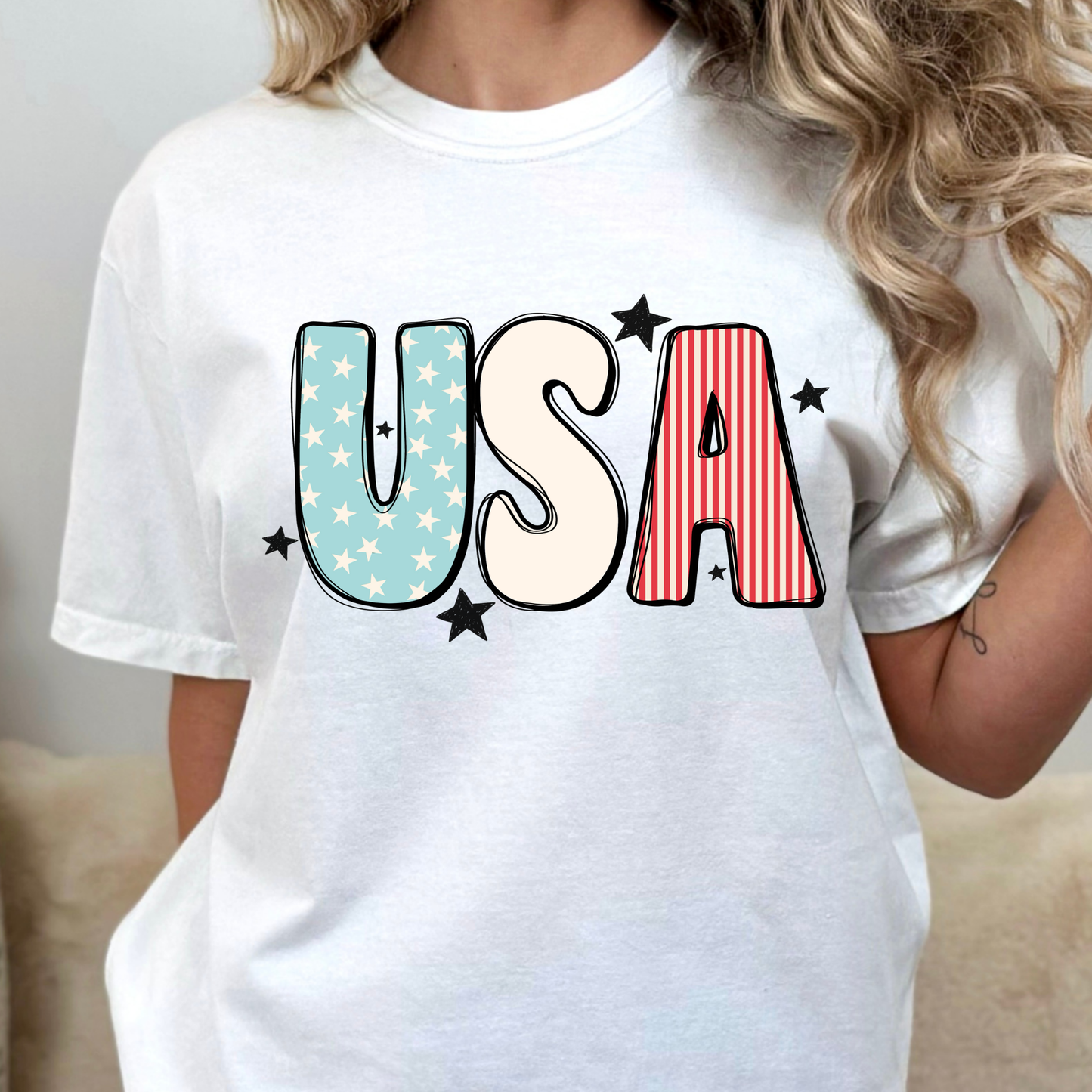 USA Full Color DTF Transfer