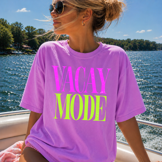 Vacay Mode Full Color DTF Transfer