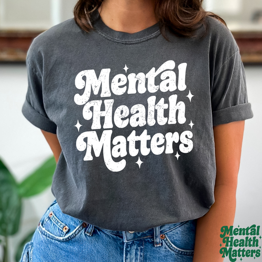 Mental Health Matters Full Color DTF Transfer