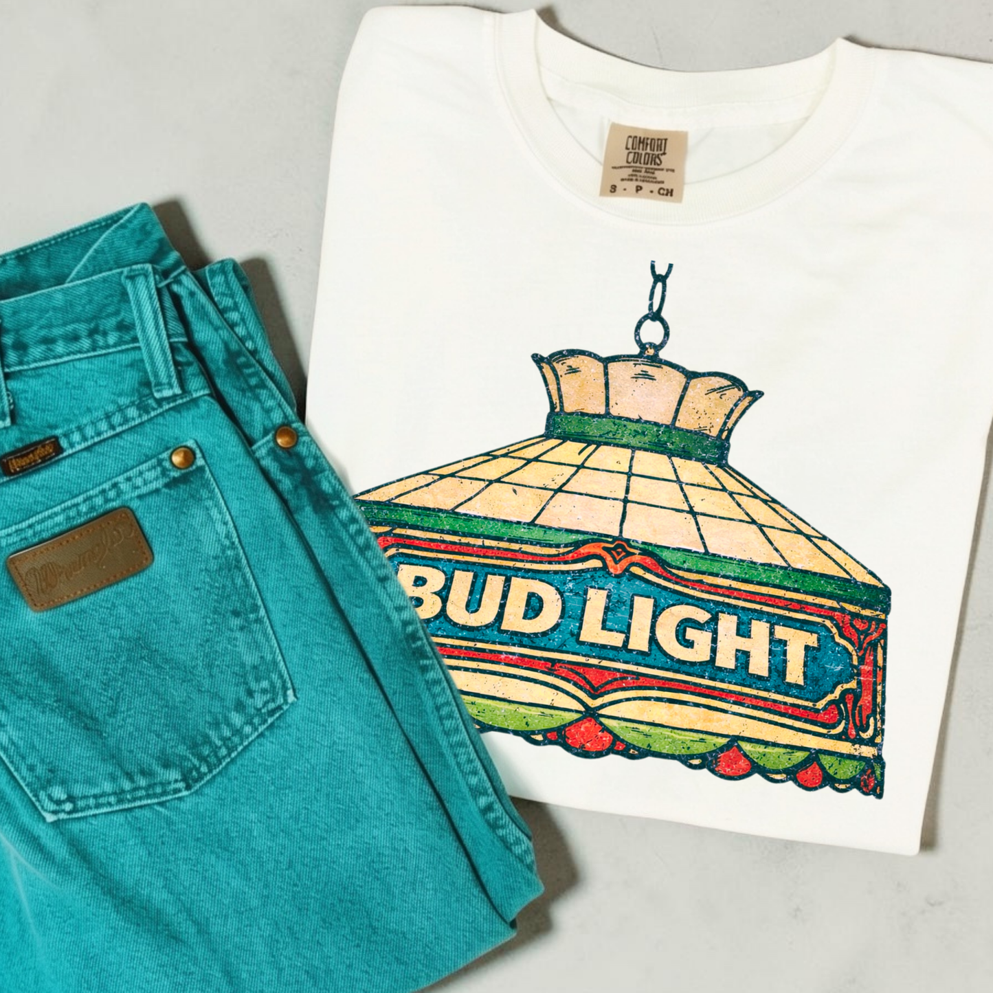 Beer Lamp/Light Full Color DTF Transfer