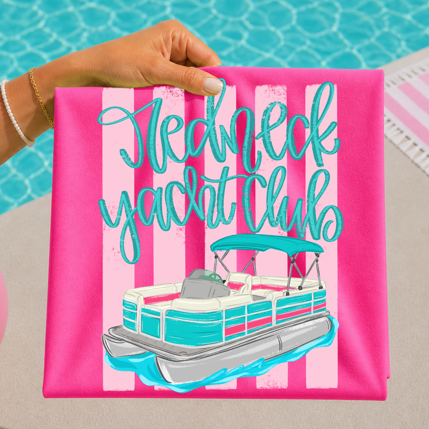 Redneck Yacht Club Full Color DTF Transfer
