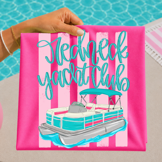 Redneck Yacht Club Full Color DTF Transfer