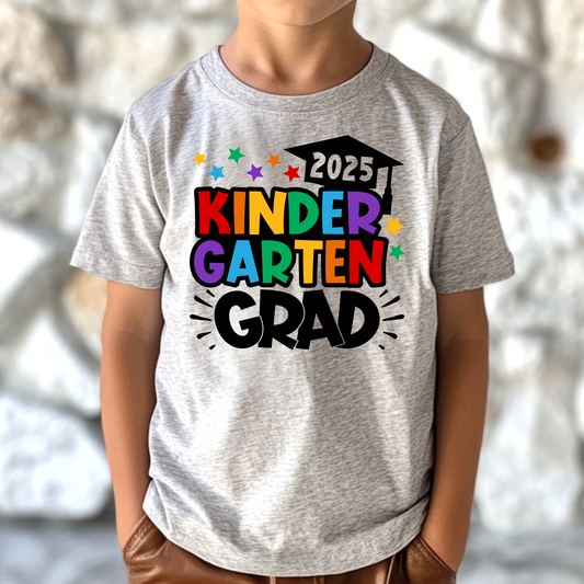 Kindergarten Grad 2025 Full Color DTF Transfer