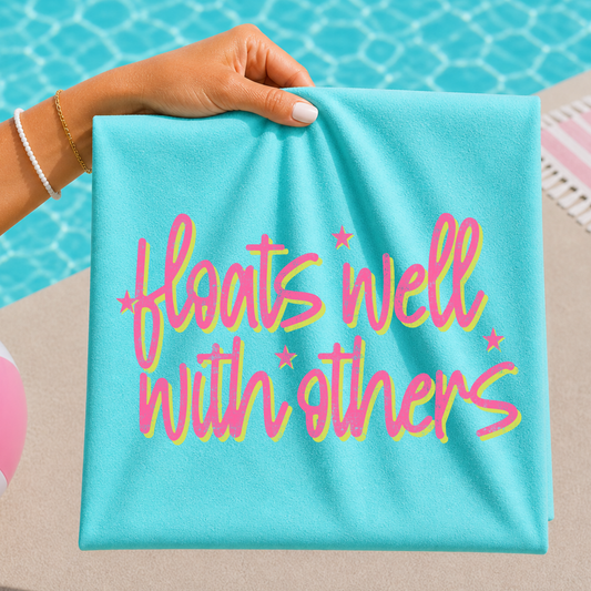 Floats Well With Others Full Color DTF Transfer