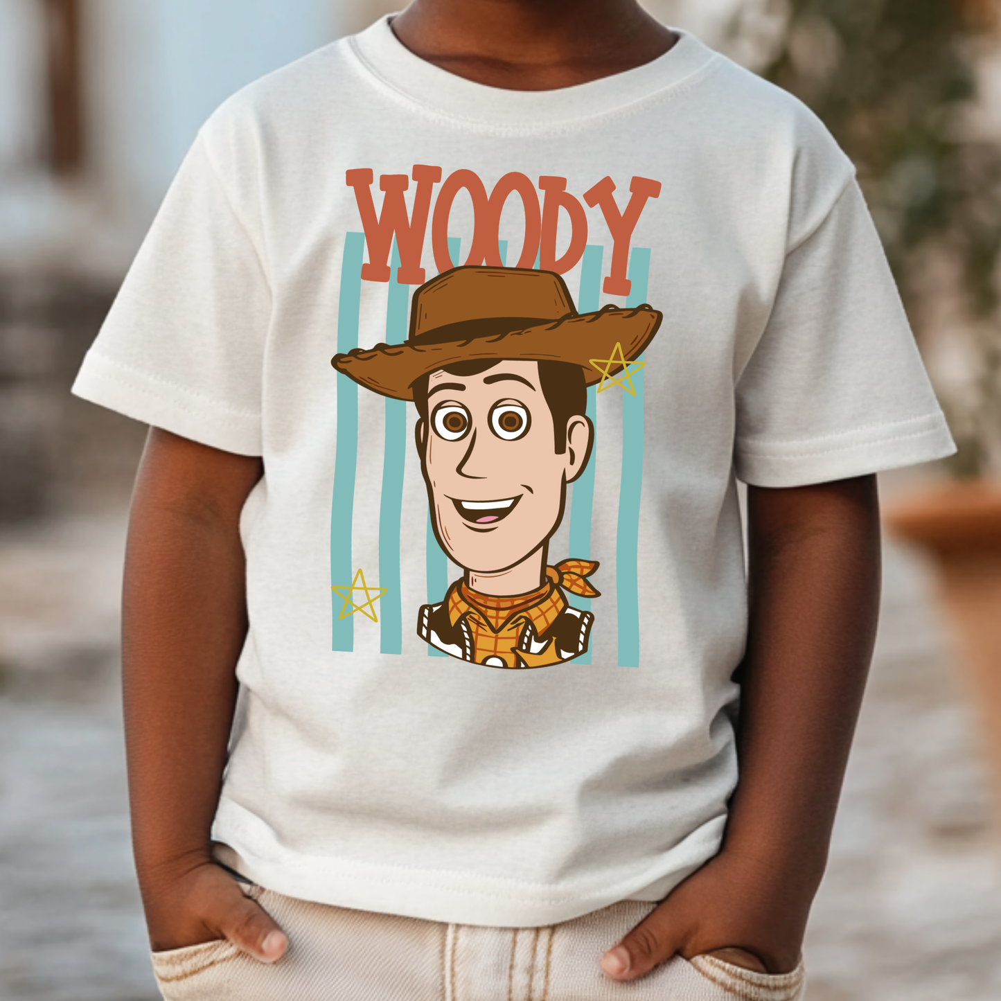 Striped Toy Story Characters (MULTI Options) Full Color DTF Transfer