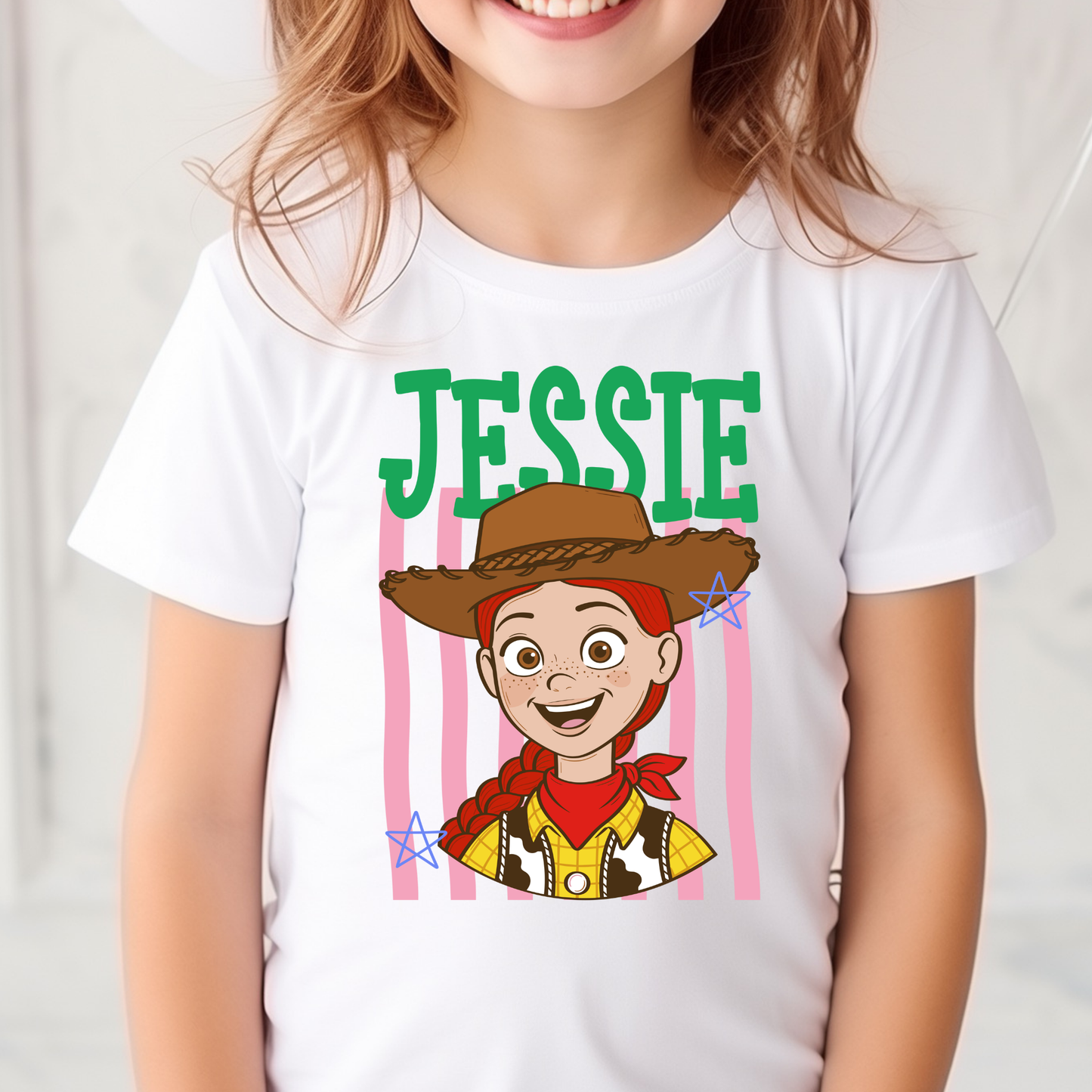 Striped Toy Story Characters (MULTI Options) Full Color DTF Transfer