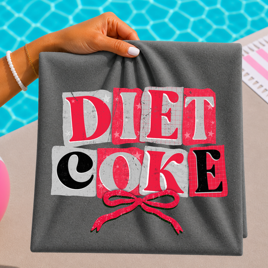 Diet Coke (Scrapbook) Full Color DTF Transfer