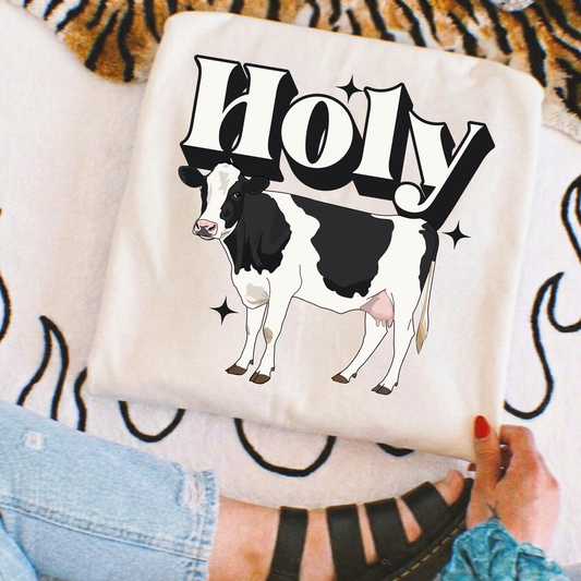 Holy Cow Full Color DTF Transfer
