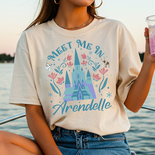 Meet Me In Arendelle Full Color DTF Transfer