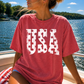 USA (Distressed/Stars) Full Color DTF Transfer