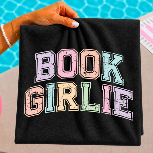 Book Girlie Full Color DTF Transfer