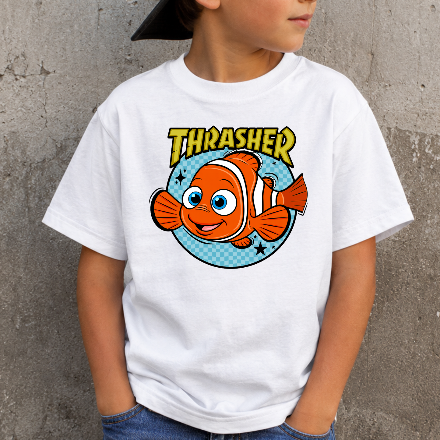 Trasher Nemo Full Color DTF Transfer