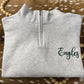 Cursive Mascot Pocket Embroidered Sweatshirt/T-Shirt