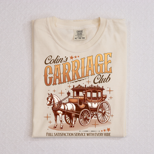Colin's Carriage Club Bridgerton Full Color DTF Transfer
