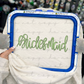 Bridesmaid (Script Hand Lettered) Embroidered Sweatshirt/T-Shirt