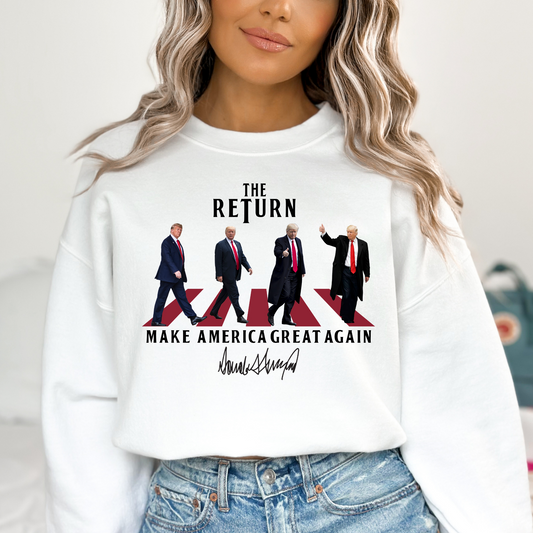 The Return - Make America Great Again Trump Full Color DTF Transfer