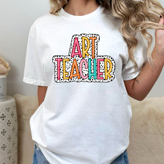 Art Teacher (Dalamation) Full Color DTF Transfer