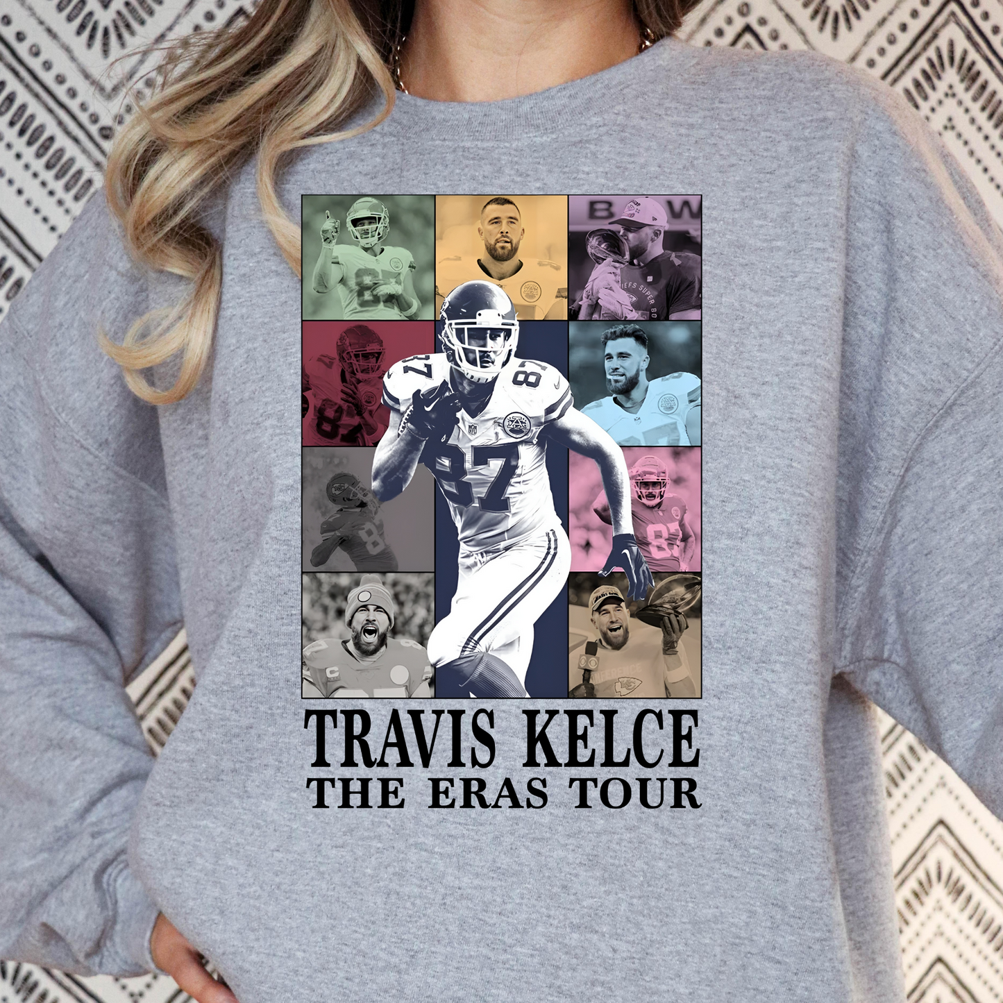 Travis Kelce Era Chiefs (Grey Scale Main Image) Full Color DTF Transfer