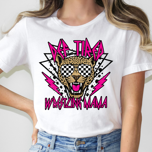 Def Tired Wrestler Mama Full Color DTF Transfer