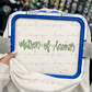 Matron of Honor (Script Hand Lettered) Embroidered Sweatshirt/T-Shirt