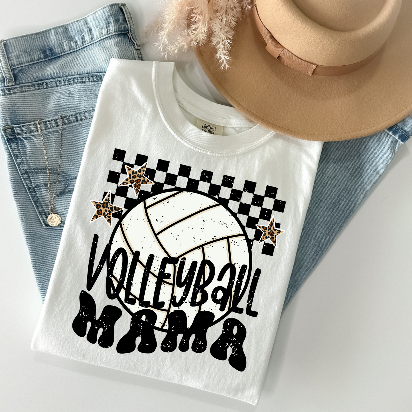 Volleyball Mama Full Color DTF Transfer