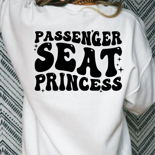Passenger Seat PrincessFull Color DTF Transfer