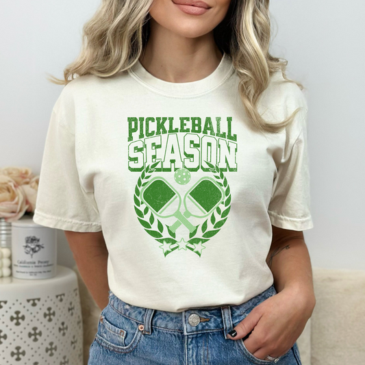 Pickleball Season (Green) Full Color DTF Transfer