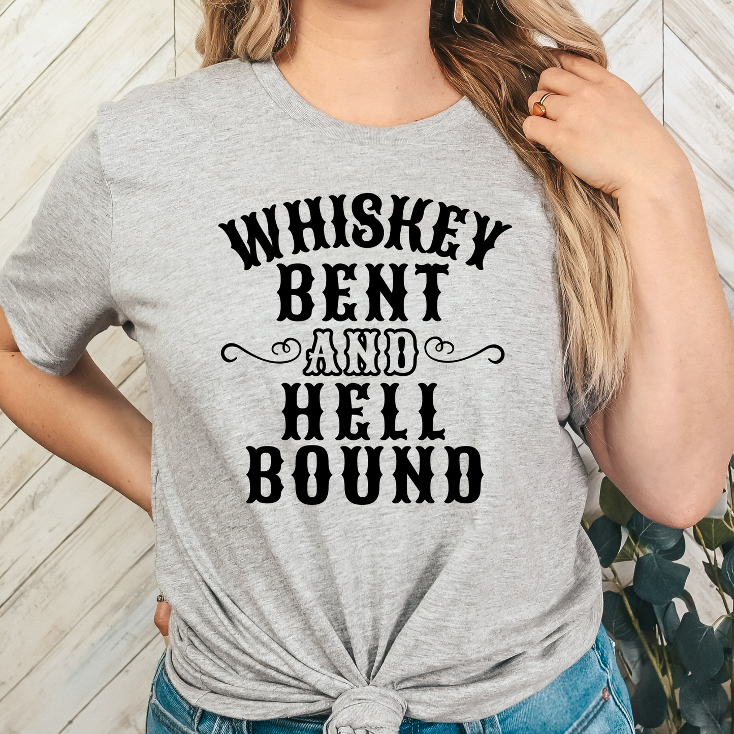 Whiskey Bent and Hell Bound Hank Williams Jr. Full Color DTF Transfer