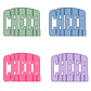 Cheer (MULTI COLOR OPTIONS) Full Color DTF Transfer