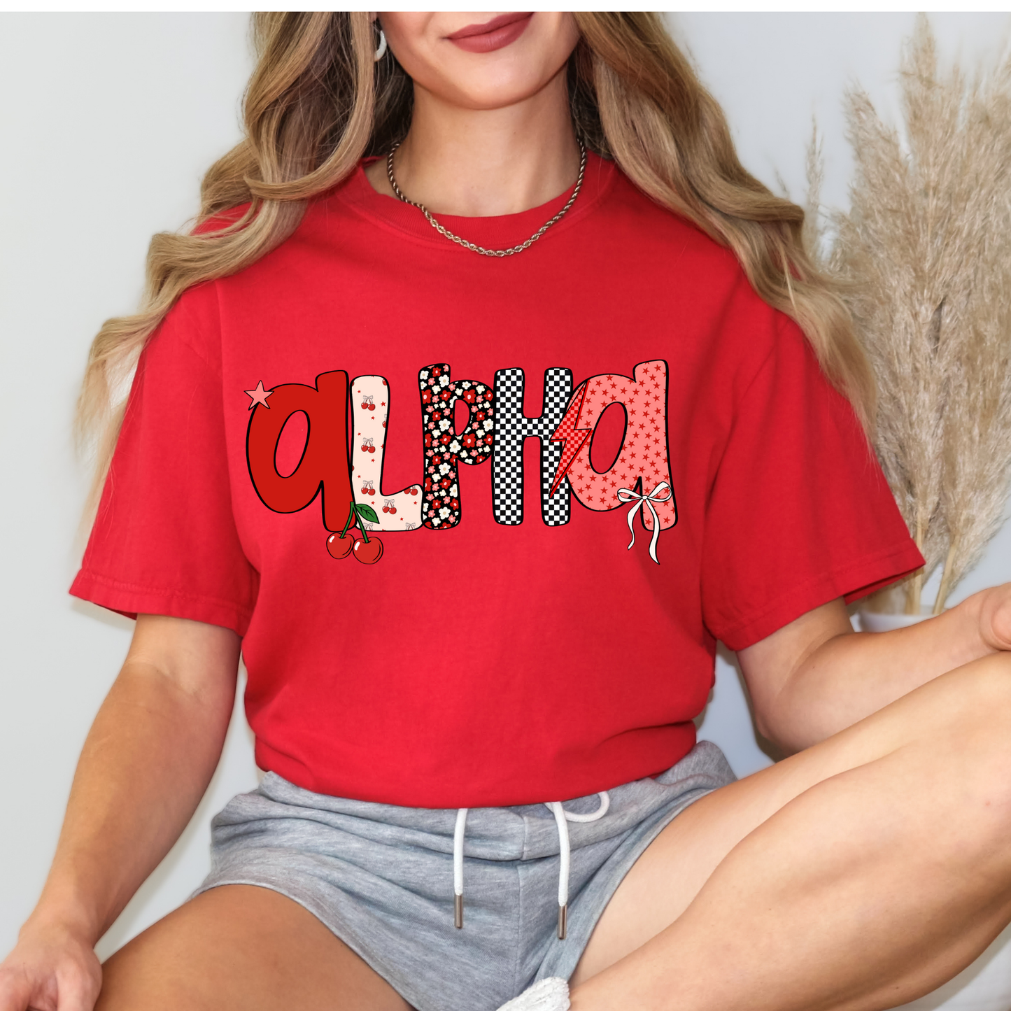 Cherry Alpha Full Color DTF Transfer