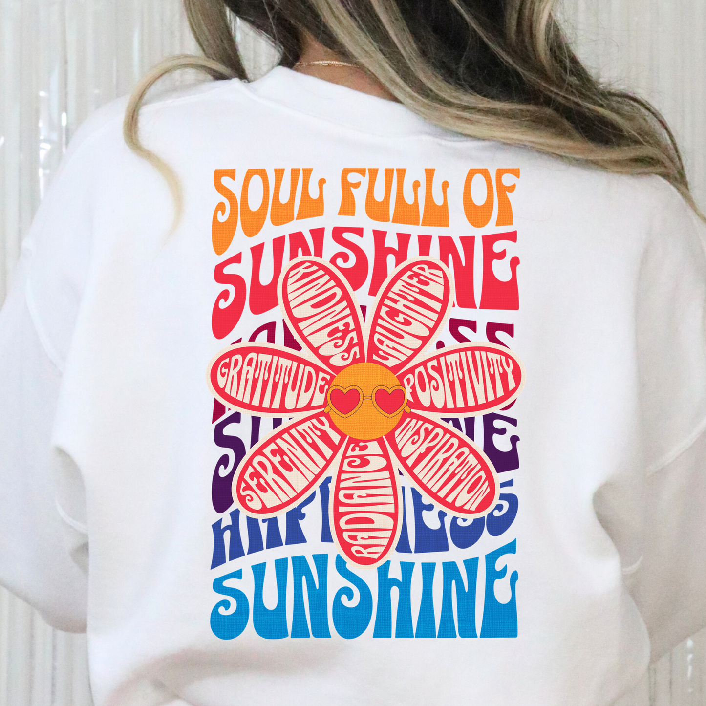 Soul Full Of Sunshine Full Color DTF Transfer