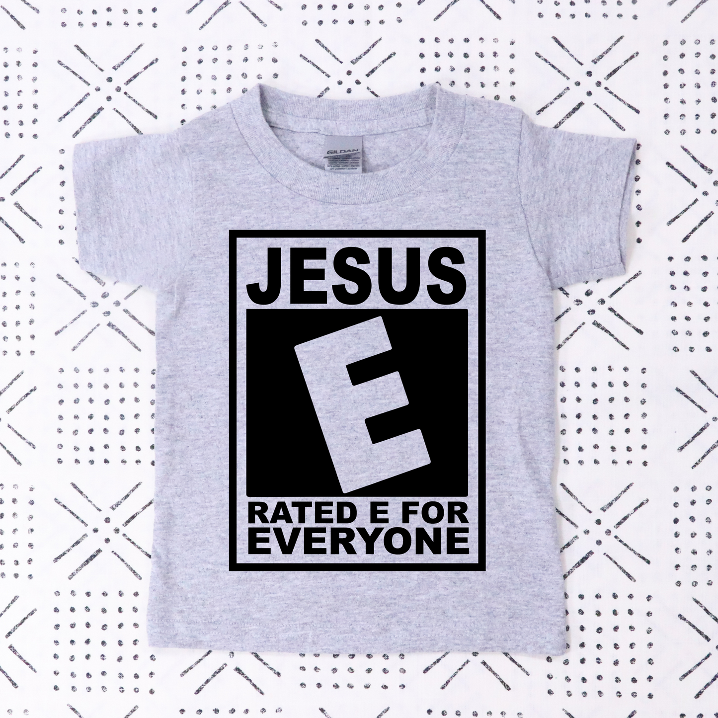 Jesus Rated E For Everyone Full Color DTF Transfers