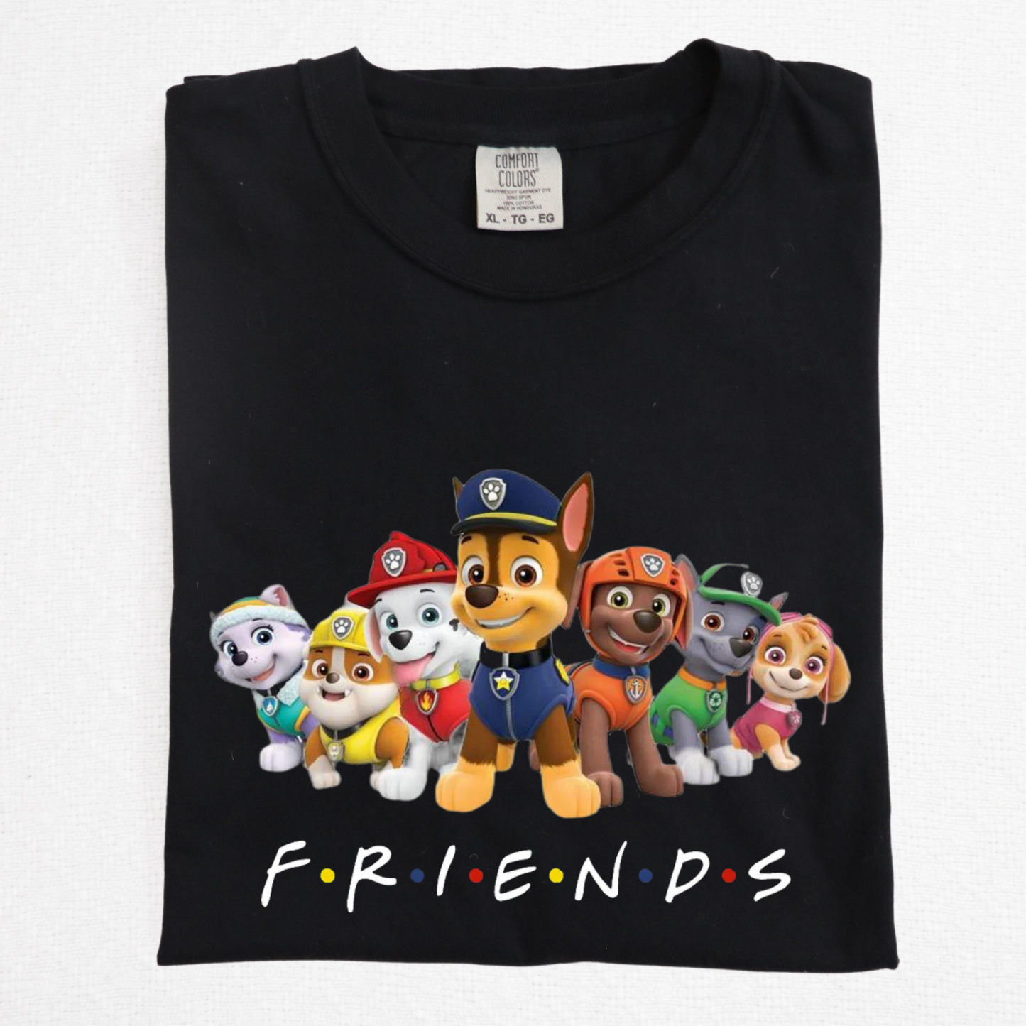 Paw Patrol Friends Full Color DTF Transfer