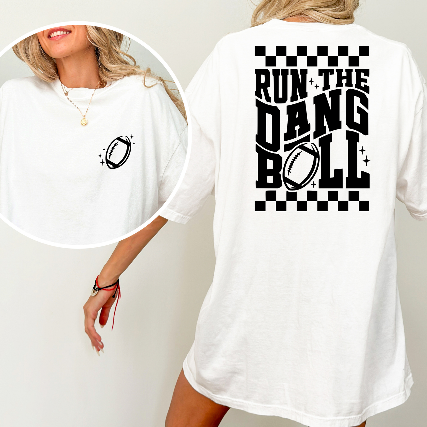 Run The Dang Ball Full Color DTF Transfer