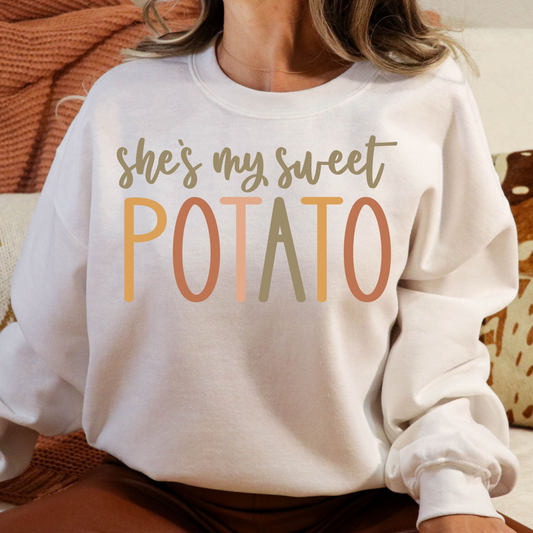 She's My Sweet Potato Full Color DTF Transfer