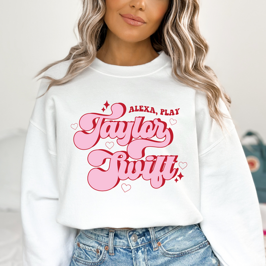 Alexa Play Taylor Swift Full Color DTF Transfer