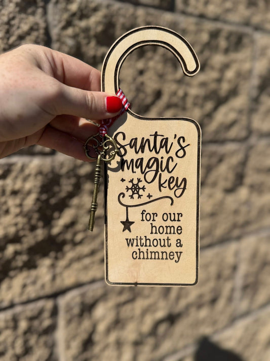 Santas Magic Key Door Hanger