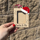 Santa & Me Picture Frame (Ornament or Magnet)