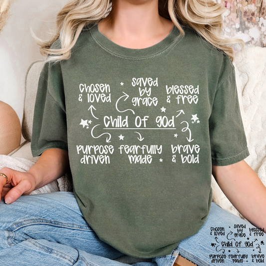 Child of God Full Color DTF Transfer
