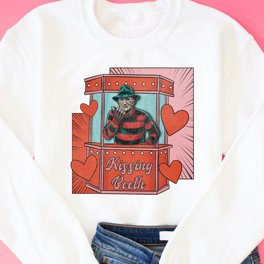 Halloween Horror Kissing Booth (MULTI OPTIONS) Full Color DTF Transfer