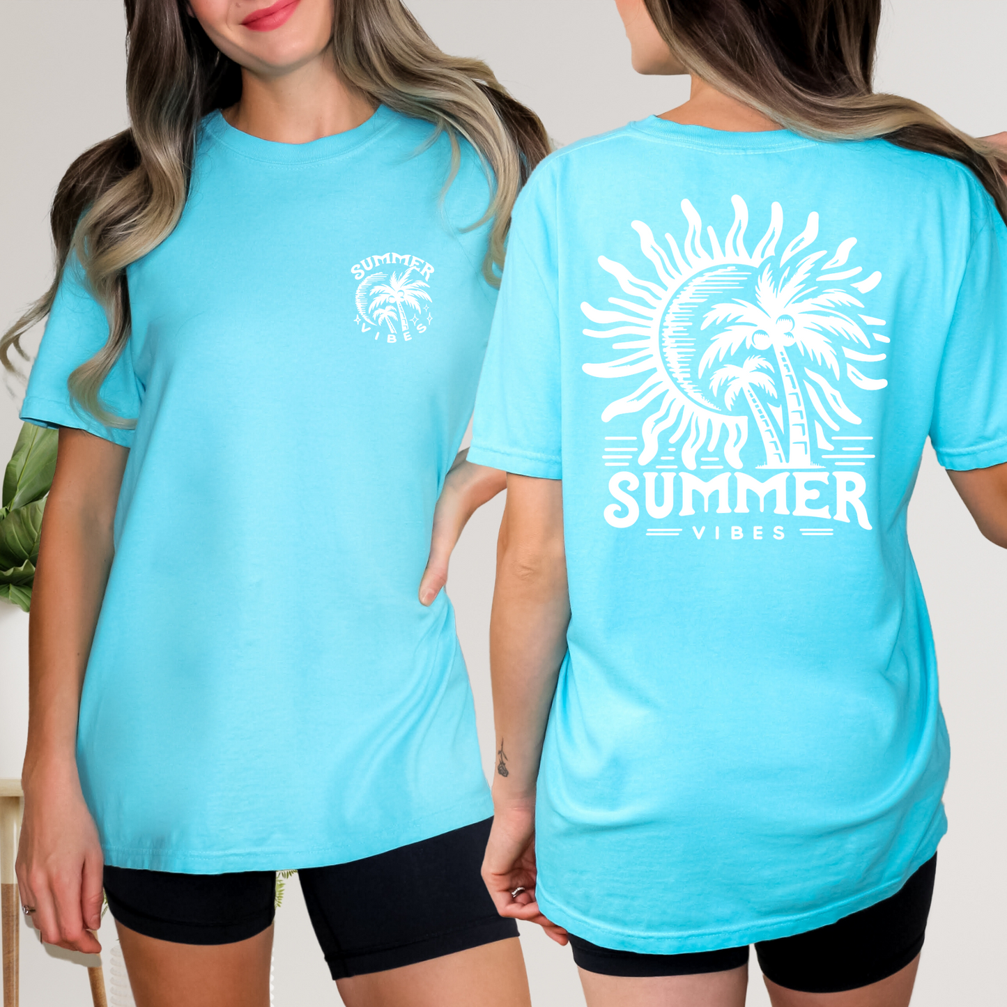 Summer Vibes (MULTI COLOR OPTIONS) Full Color DTF Transfer