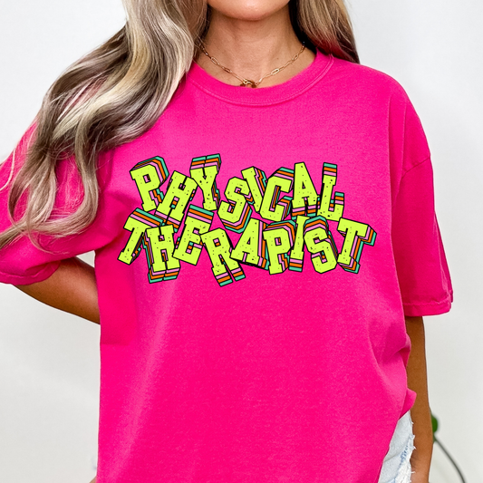 Physical Therapist Full Color DTF Transfer