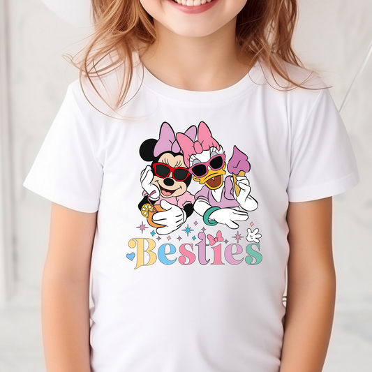 Besties Minnie/Daisy Full Color DTF Transfer