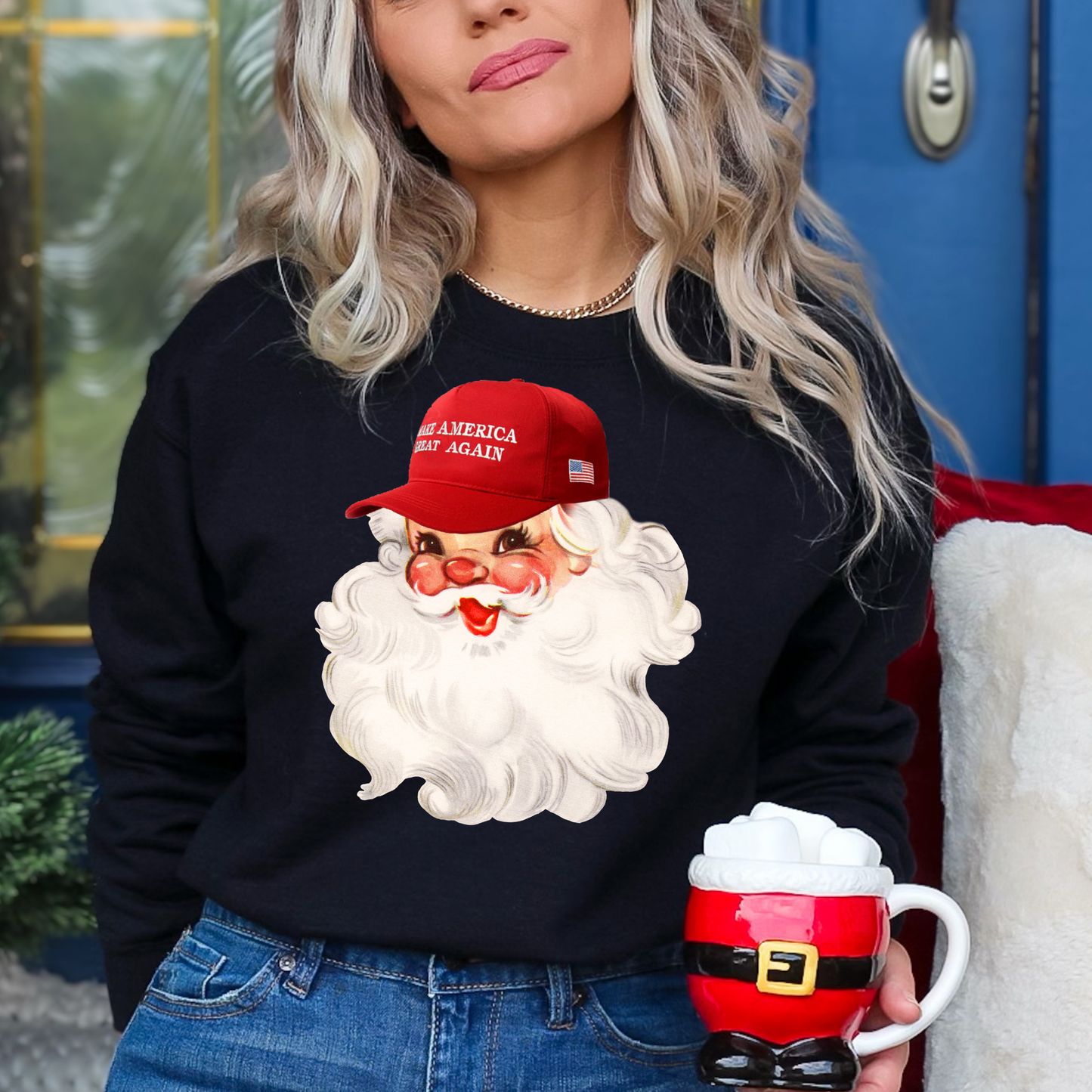 Maga Santa (Trump) Full Color DTF Transfer