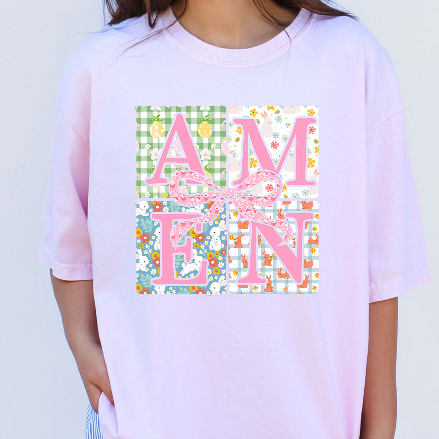 Amen (Square) Full Color DTF Transfer